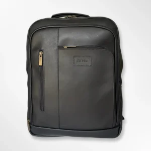 Morral en cuero ejecutivo clásico bunny envejecido - negro