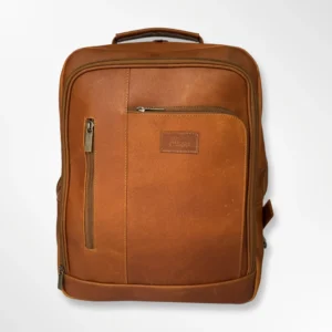 Morral en cuero ejecutivo clásico bunny envejecido - miel